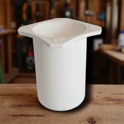 Kapsül Mobilya Yükseltici Kanepe TV Ünitesi Koltuk Ayağı Baza Ayakları Beyaz Desenli 12 cm Bohem Ayak Plastik Ayak