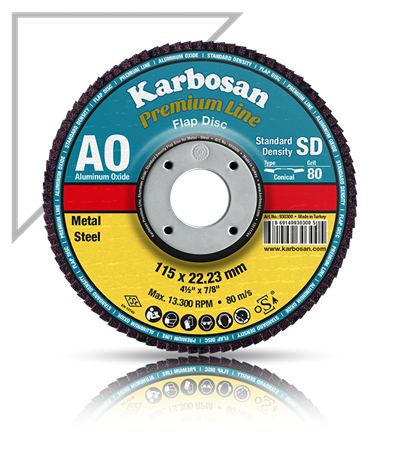 Karbosan 115-80 Nk Flap Disk Zımpara