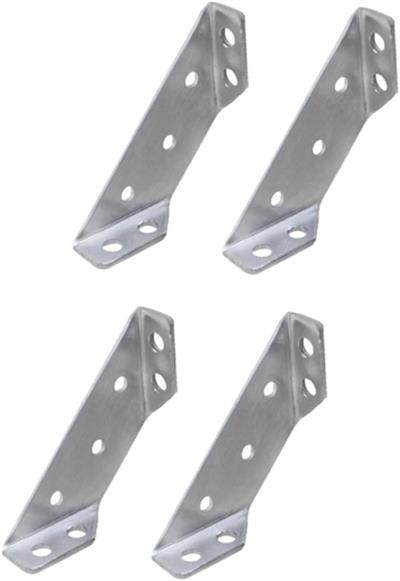 Köşebent Braketi Kare Stand Metal Standı Dik Açılı Köşebent Açılı Raf 90 Derece Braket Desteği Metal Köşeli Mesnet Şen