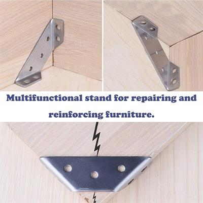 Köşebent Braketi Kare Stand Metal Standı Dik Açılı Köşebent Açılı Raf 90 Derece Braket Desteği Metal Köşeli Mesnet Şen