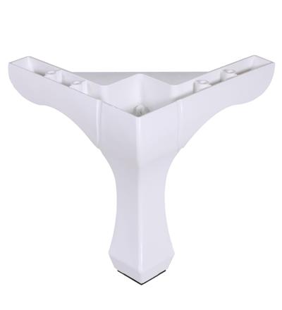 Lükens Plastik Ayak 14 cm Beyaz Mobilya Koltuk Dolap Komidin Gardrop Ayağı