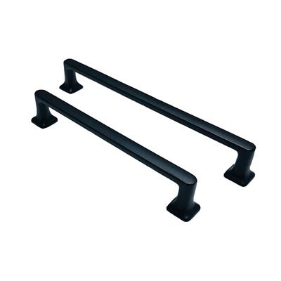 Manço Zamak Siyah 160 mm Kulp Mobilya Dolap Çekmece Vestiyer Kulpları