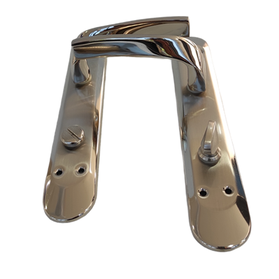 Miray Duru Alm.Aynalı Nikel Saten Wc Kapı Kolu