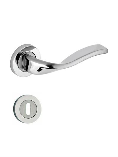 Miray Duru Alm.Yuv.Rozetli Nikel Saten Oda Kapı Kolu