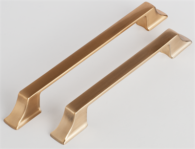 Mostar 160 mm Mat Altın Kulp Mobilya Dolap Çekmece Vestiyer Kulpları