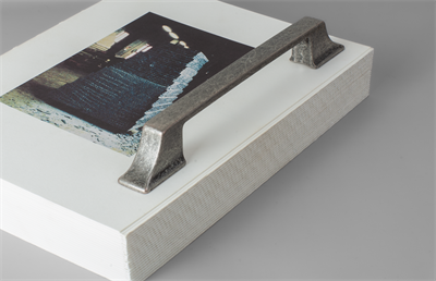 Mostar Antik Gümüş 160 mm Kulp Mobilya Dolap Çekmece Vestiyer Kulpları