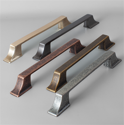 Mostar Antik Gümüş 160 mm Kulp Mobilya Dolap Çekmece Vestiyer Kulpları