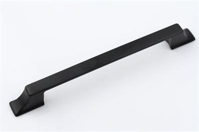 Mostar Siyah 160 mm Kulp Mobilya Dolap Çekmece Vestiyer Kulpları