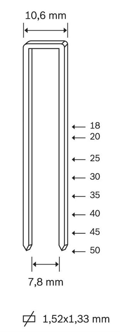 Naıl 9240 Zımba Tabancası 12-40 mm