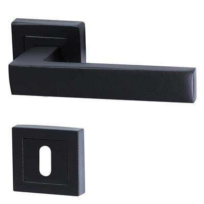 Nobel Max Avanti Kare Rozetli Mat Siyah Oda