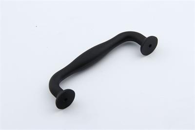 Oba 128 mm Siyah Kulp Mobilya Dolap Çekmece Vestiyer Kulpları