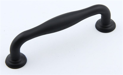 Oba 128 mm Siyah Kulp Mobilya Dolap Çekmece Vestiyer Kulpları