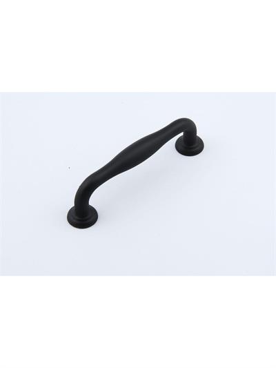 Oba 160 mm Mat Siyah Kulp Mobilya Dolap Çekmece Vestiyer Kulpları