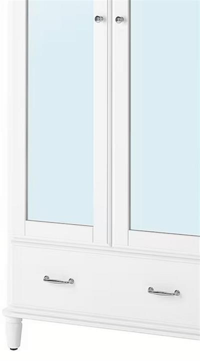 Oba 224 mm Krom Kulp Mobilya Dolap Çekmece Vestiyer Kulpları