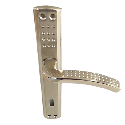 Özen Aşiyan Alm.Aynalı Nikel Saten Oda Kapı Kolu