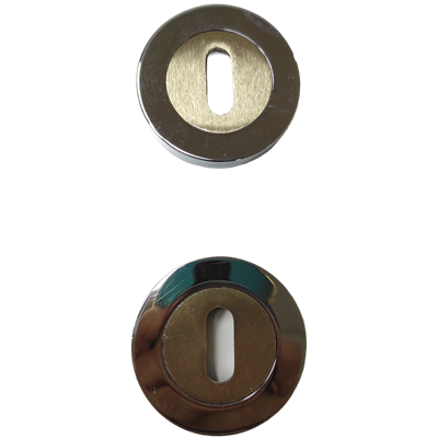 Özen Mica Zamak Yuv.Rozetli Saten Krom Oda Kapı Kolu