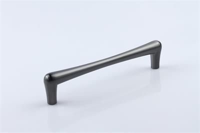 Paris 128 mm Mat Füme Kulp Mobilya Dolap Çekmece Vestiyer Kulpları