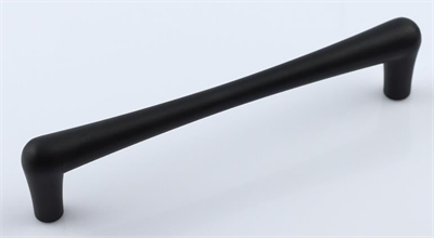 Paris 128 mm Siyah Kulp Mobilya Dolap Çekmece Vestiyer Kulpları