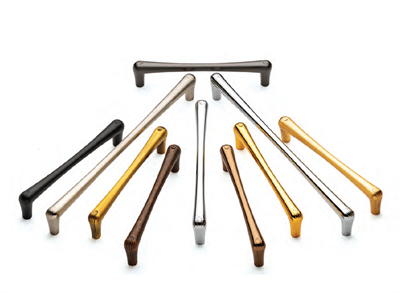 Paris 224 mm Mat Altın Kulp Mobilya Dolap Çekmece Vestiyer Kulpları