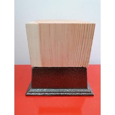 Pergule Ayak 6,5x6,5 Cm Bakır Dövme Kamelya Çatı Pergole Ahşap Pergola Sundurma Direkler Için