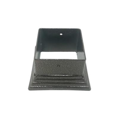 Pergule Ayak Piramit 8,5x8,5 Cm Bakır Dövme Kamelya Çatı Pergole Ahşap Pergola Sundurma Direkler Için