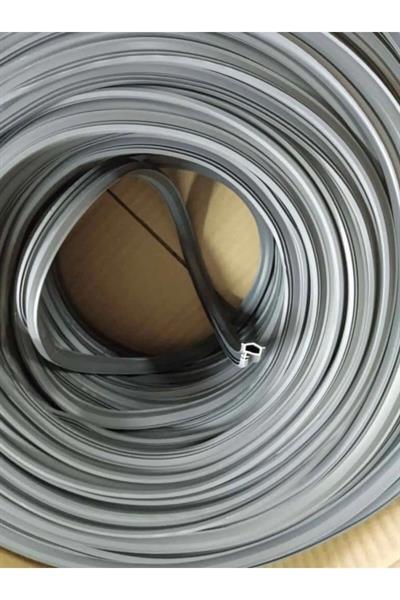 Piramit Yandan Kapı Fitili Antrasit Gri Çift Tırnaklı 10 mm