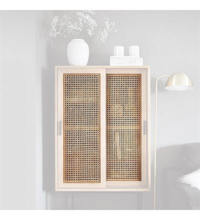 PVC Plastik Örme Gürgen Kayın Renk Sarı Dekoratif Hasır, Hazeran, Rattan 45x100 cm 1 Metre