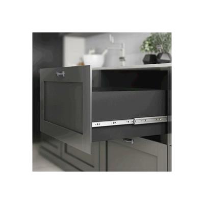 Samet 43 mm 50 cm Teleskopik Ray Çekmece Kızağı Çekmece Rayı Galvanizli