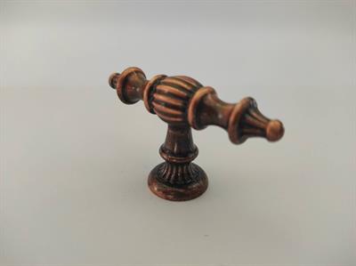 Şehzade Antik Bakır Düğme Kulp Mobilya Dolap Çekmece Vestiyer Kulpları