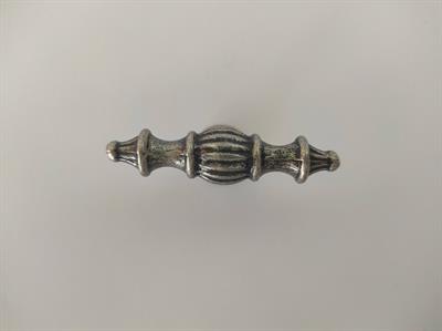 Şehzade Antik Gümüş Düğme Kulp Mobilya Dolap Çekmece Vestiyer Kulpları