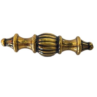 Şehzade Antik Sarı Düğme Kulp Mobilya Dolap Çekmece Vestiyer Kulpları