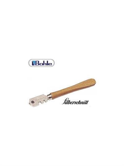 Silberschnitt Bohle Ahşap Saplı Cam Kesme Elması 100.0 Orijinal Ürün