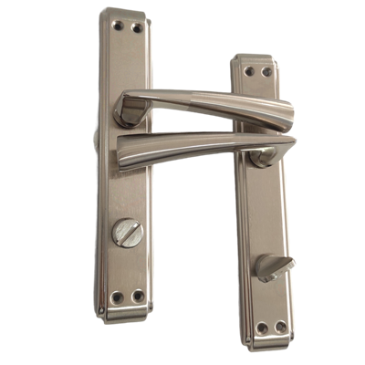 Sofuoğlu Hazal Alm.Aynalı Nikel Saten Wc Kapı Kolu