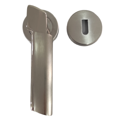 Sofuoğlu Linda Alm.Rozetli Nikel Saten Oda Kapı Kolu