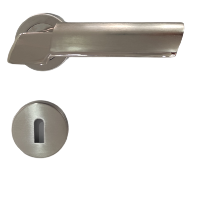 Sofuoğlu Linda Alm.Rozetli Nikel Saten Oda Kapı Kolu