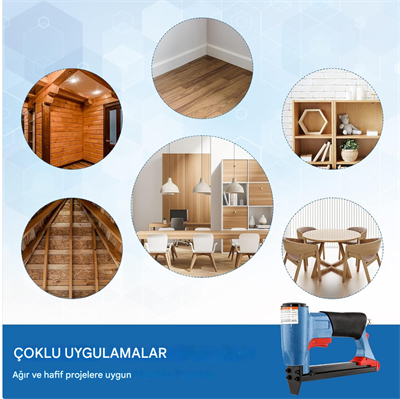 STD FS8016B Döşeme / Zımba Tabancası 6-16 mm