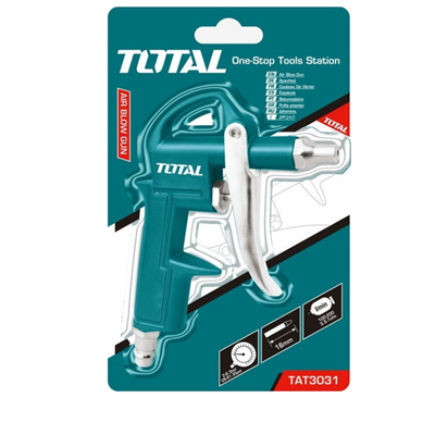 Total 3031 Basınçlı Hava Tabancası, Endüstriyel basınçlı hava üfleme tabancası, kompresör için hava tabancası, 1/4 inç hava tabancası