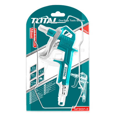 Total 3031 Basınçlı Hava Tabancası, Endüstriyel basınçlı hava üfleme tabancası, kompresör için hava tabancası, 1/4 inç hava tabancası