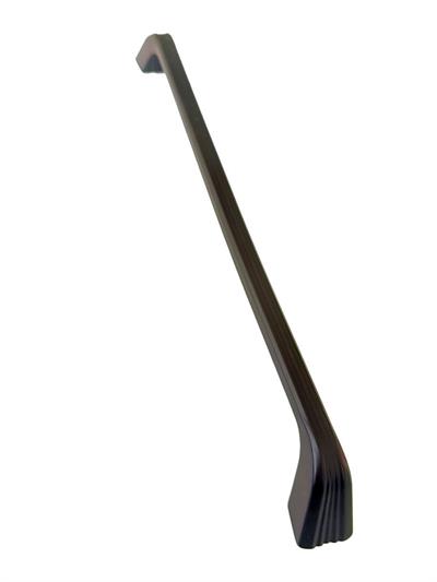 Trend 160 mm Çizgili Siyah Kulp Mobilya Dolap Çekmece Vestiyer Kulpları