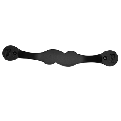Ventus 128 mm Siyah Beyaz Zamak Kulp Mobilya Dolap Çekmece Vestiyer Kulpları