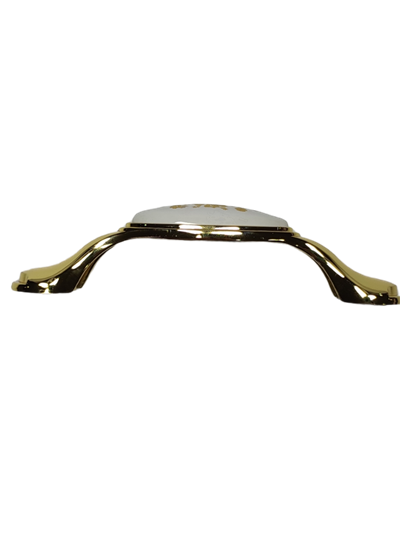 Ventus 96 mm Altın Zamak Desenli Kulp Mobilya Dolap Çekmece Vestiyer Kulpları