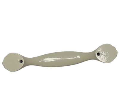 Ventus 96 mm Beyaz Zamak Desenli Kulp Mobilya Dolap Çekmece Vestiyer Kulpları