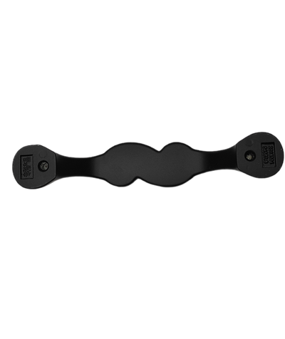 Ventus 96 mm Siyah Beyaz Zamak Kulp Mobilya Dolap Çekmece Vestiyer Kulpları