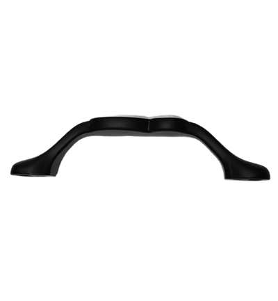 Ventus 96 mm Siyah Beyaz Zamak Kulp Mobilya Dolap Çekmece Vestiyer Kulpları