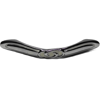 Ventus 96 mm Siyah Beyaz Zamak Kulp Mobilya Dolap Çekmece Vestiyer Kulpları