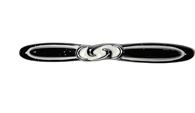 Ventus 96 mm Siyah Beyaz Zamak Kulp Mobilya Dolap Çekmece Vestiyer Kulpları