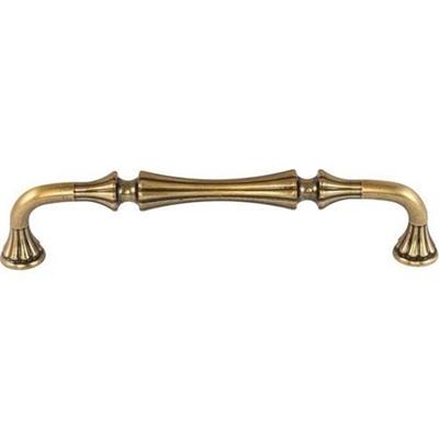 Vezir Zamak Antik Sarı 128 mm Kulp Mobilya Dolap Çekmece Vestiyer Kulpları