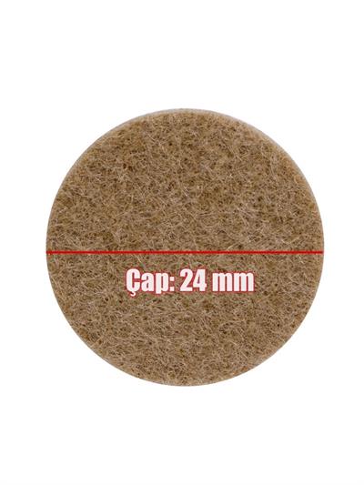 Weiss Masa Sandalye Parke Zemin Koruyucu Keçe Yapışkanlı 24 mm (32Li PAKET)