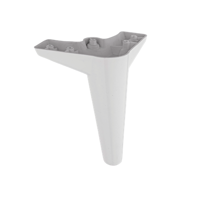 Zirve Plastik Ayak 15 Cm Beyaz Mobilya Koltuk Dolap Komidin Gardrop Baza Puf Ayağı