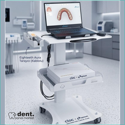 DOC+ DENTAL Eighteeth / Tarayıcı Sehpası
